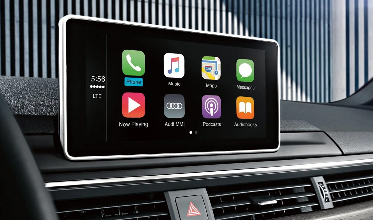 Audi-A4-2022-audi-a4 smartphone-interface