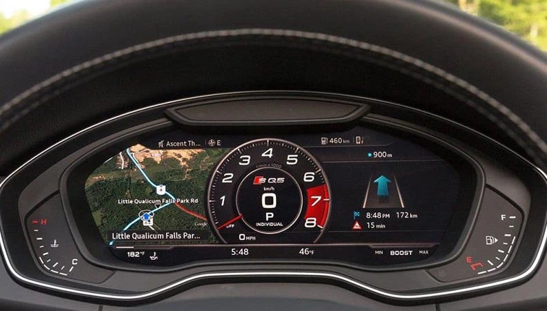 Audi A4's virtual cockpit