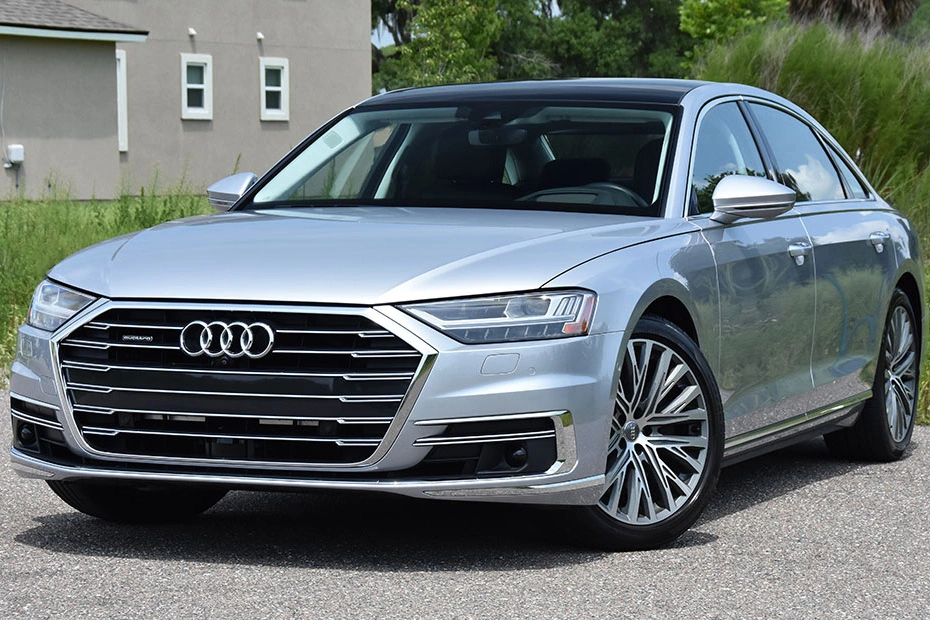 Audi-A8L-2019 front profile